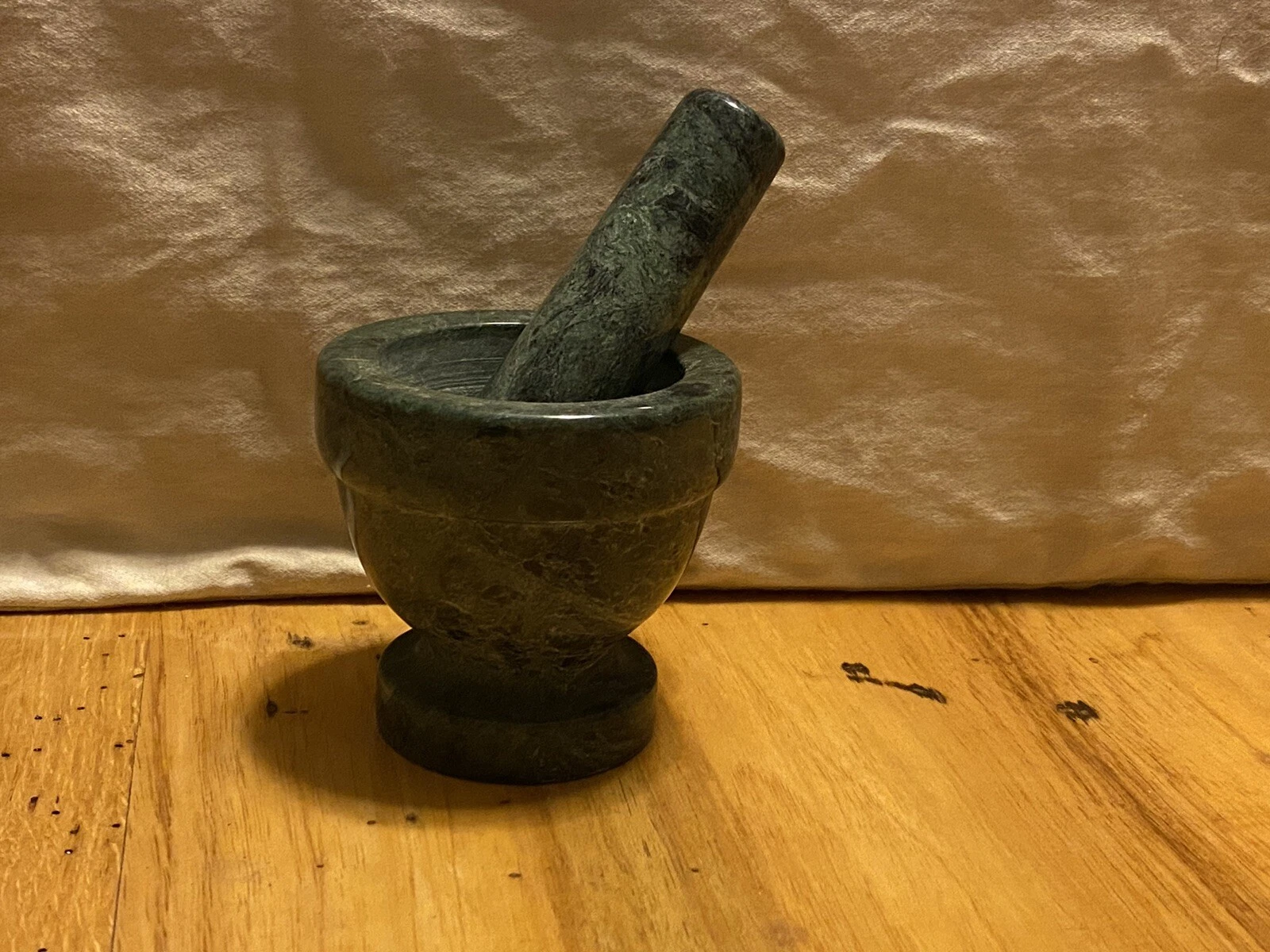 Fox Run Marble Mortar and Pestle Green 3"