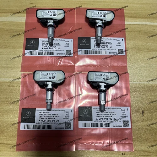TPMS 4PCS A0009050030 OEM ORIGINAL MERCEDES TIRE PRESSURE MONITORING SENSORS - Picture 4 of 8