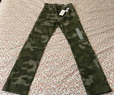 NEW Old Navy Boys Jeans Pants Camouflage Karate Slim Flex Max Built in Size 14