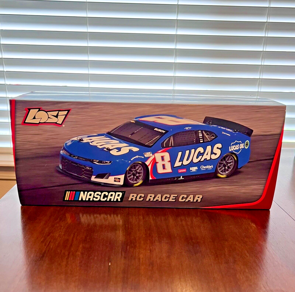 Losi 1/12 Scale AWD Kyle Busch No. 8 Chevy ZL1 RC Race Car