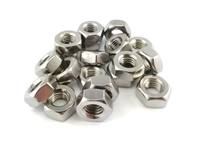 Sechskantmuttern DIN 934 Edelstahl A2 und A4 M1.6 M2 M3 M4 M5 M6 M8 M10 M12-M20