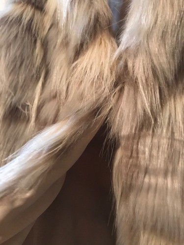 Karlie Fur Like/ Polyester Vest Multi Color Gray White Medium - Picture 5 of 11