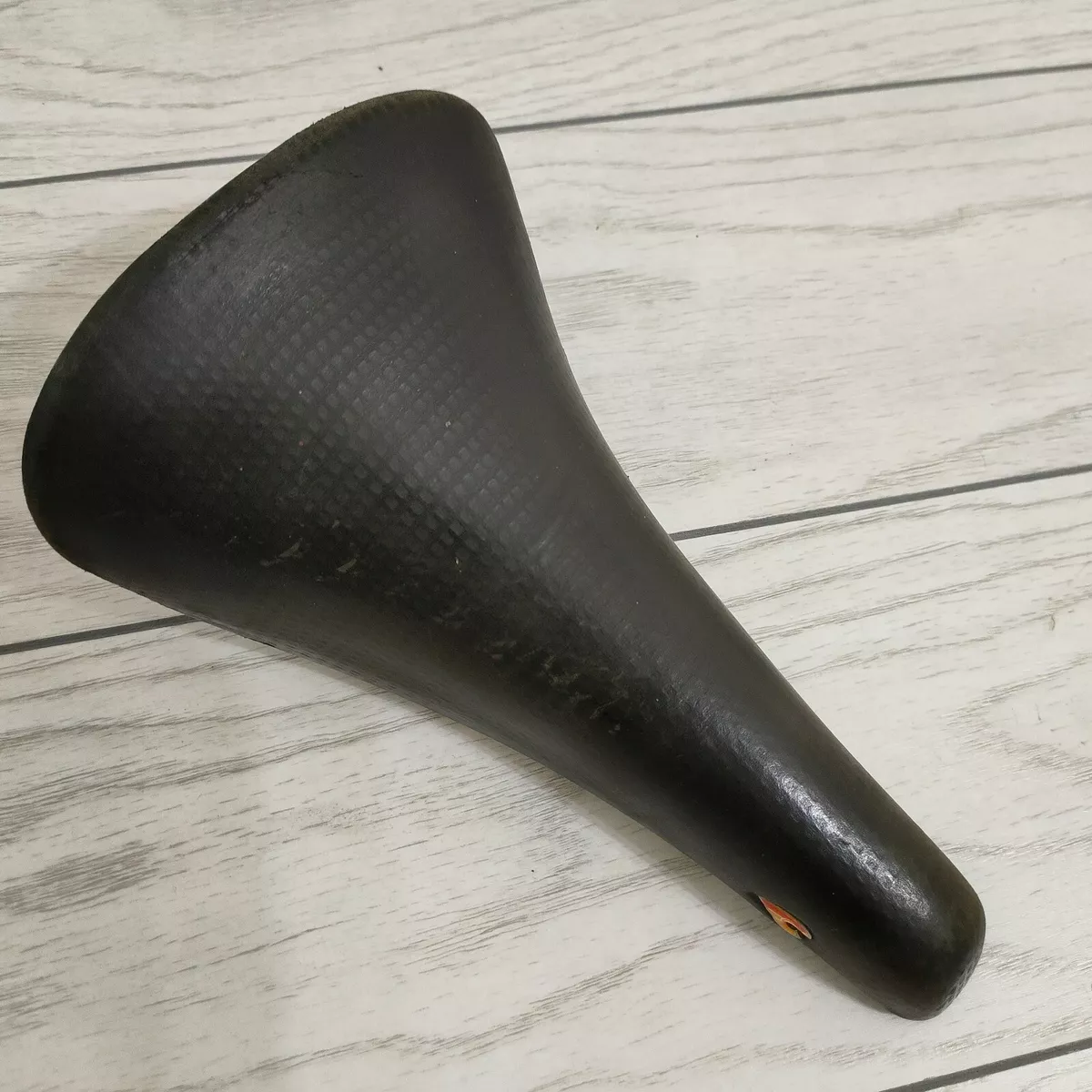 Vintage Cinelli Volare SLX Road Bicycle Saddle Racing Bike Seat Black Leather