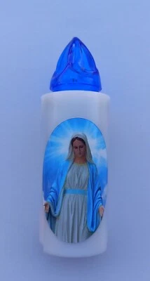 LUMINO A BATTERIA SOSTITUIBILE CANDELA STILO LUCE BLU DURATA 60 GIORNI