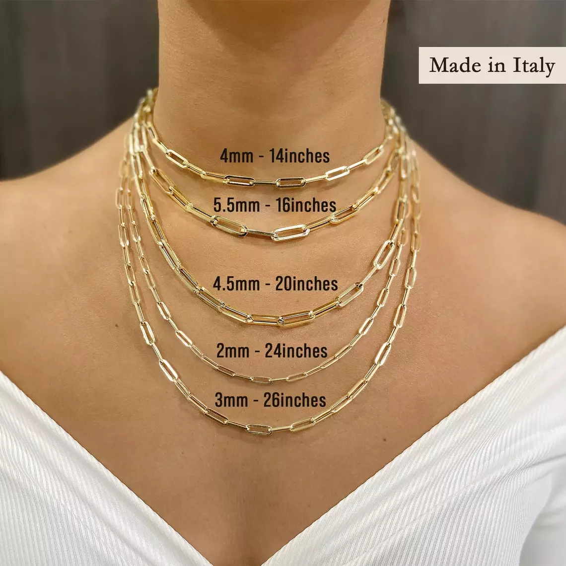 layered necklace