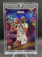 2024 Panini Prizm WNBA #12 Angel Reese Groovy Prizms Mojo #/25 RC