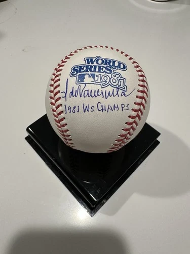 Fernando Valenzuela Signed Autographed 1981 WS Baseball w/ Rare Inscription JSA