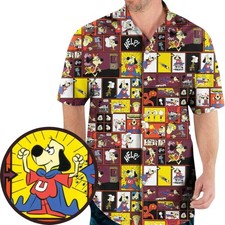 Underdog Cartoon Pattern Hawaiian Shirt Best Gifts for Cartoon Lovers vjh 89-Ph