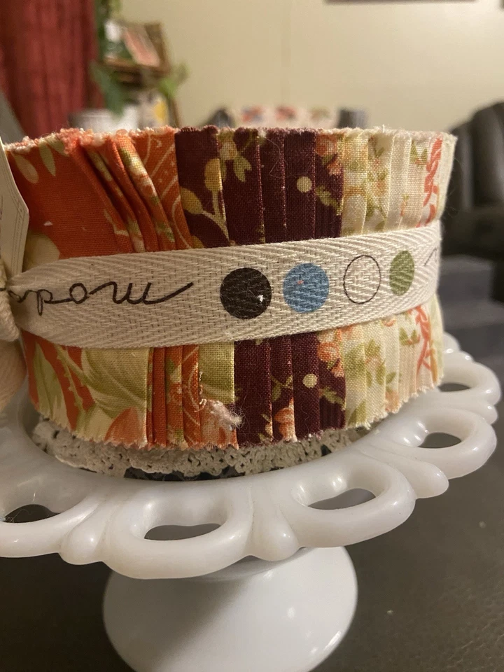 Mill House Inn By Fig Tree Quilts For Moda Very Rare OOP Jelly Roll - Image 2 of 4