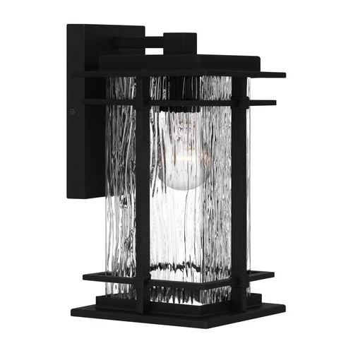 Quoizel MCL8406 McAlister 12" Tall Outdoor Wall Sconce - Black - Picture 6 of 6