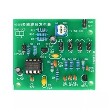 NE555 Waveform Generator Kit Make Your Own Multichannel Electronics Project