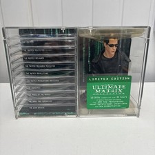 THE ULTIMATE MATRIX COLLECTION LIMITED ED WITH FIGURINE & COLLECTORS BOOK DVD R2