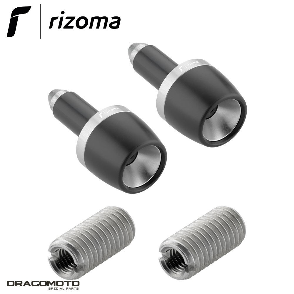 Embout de guidon Bmw R 1200 GS Rizoma MA532A en alu taillé masse
