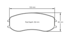 Pagid U-4928 Racing Pads - RST-3 Compound