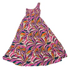 Abel the Label Anthropologie Kelissa One-Shoulder Maxi Dress Medium