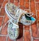 Vans Youth Authentic Girls Llama Print Lace Up Sneakers Size 13 — photo 1