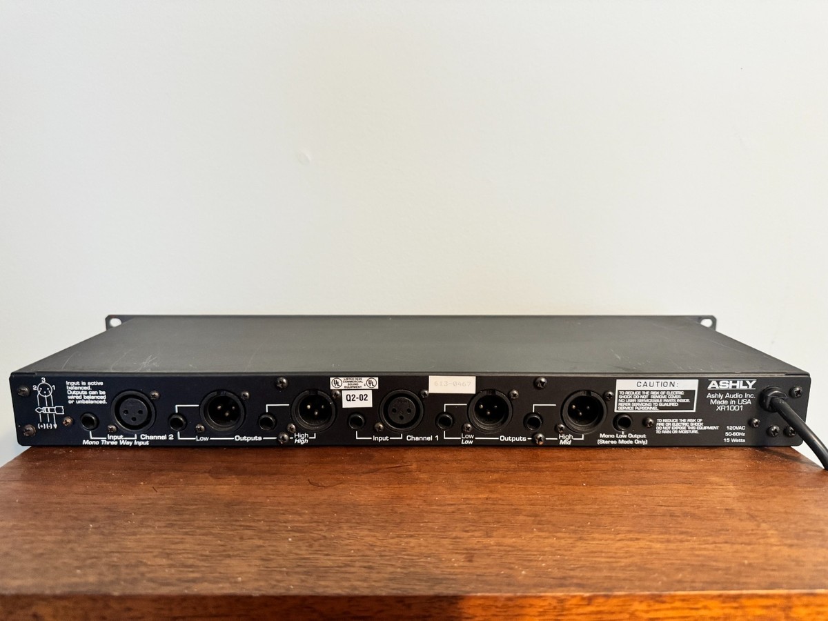 その他 ASHLY XR-1001 Crossover Ashly Audio XR-1001 Analog Crossover