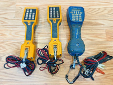 Lot 3 Harris Fluke Networks Telephone Test Set TS22AL TS52Pro Telecom Tool Phone