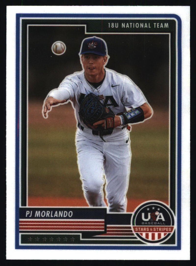 2023 Panini Stars & Stripes USA Baseball #11 PJ Morlando