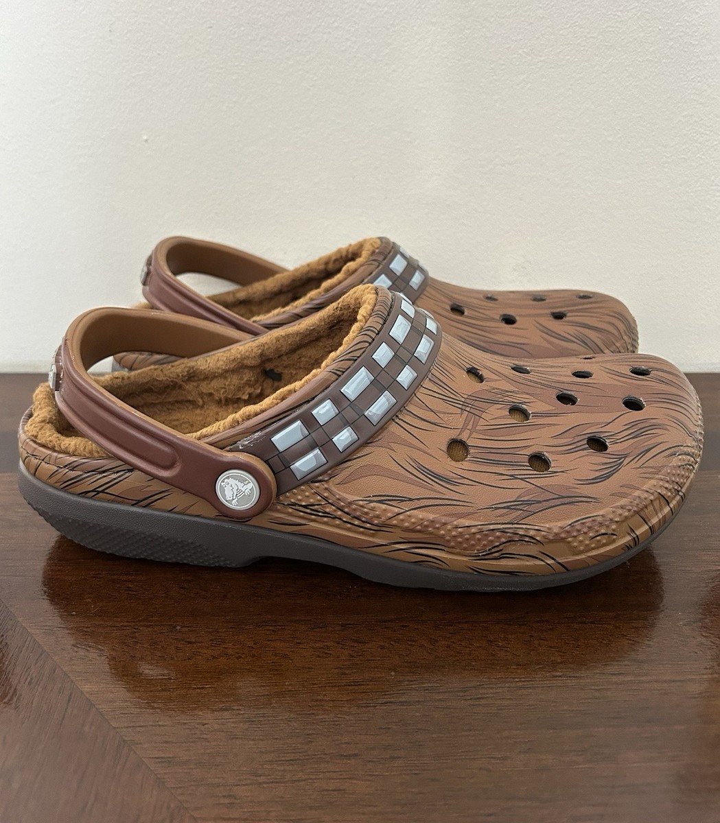 Crocs x Star Wars Chewbacca Classic Lined Clog Men's 8 Women's 10