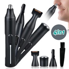 Electric Nose Ear Hair Trimmer Face Eyebrow Mustache Beard Shaver Clipper Unisex