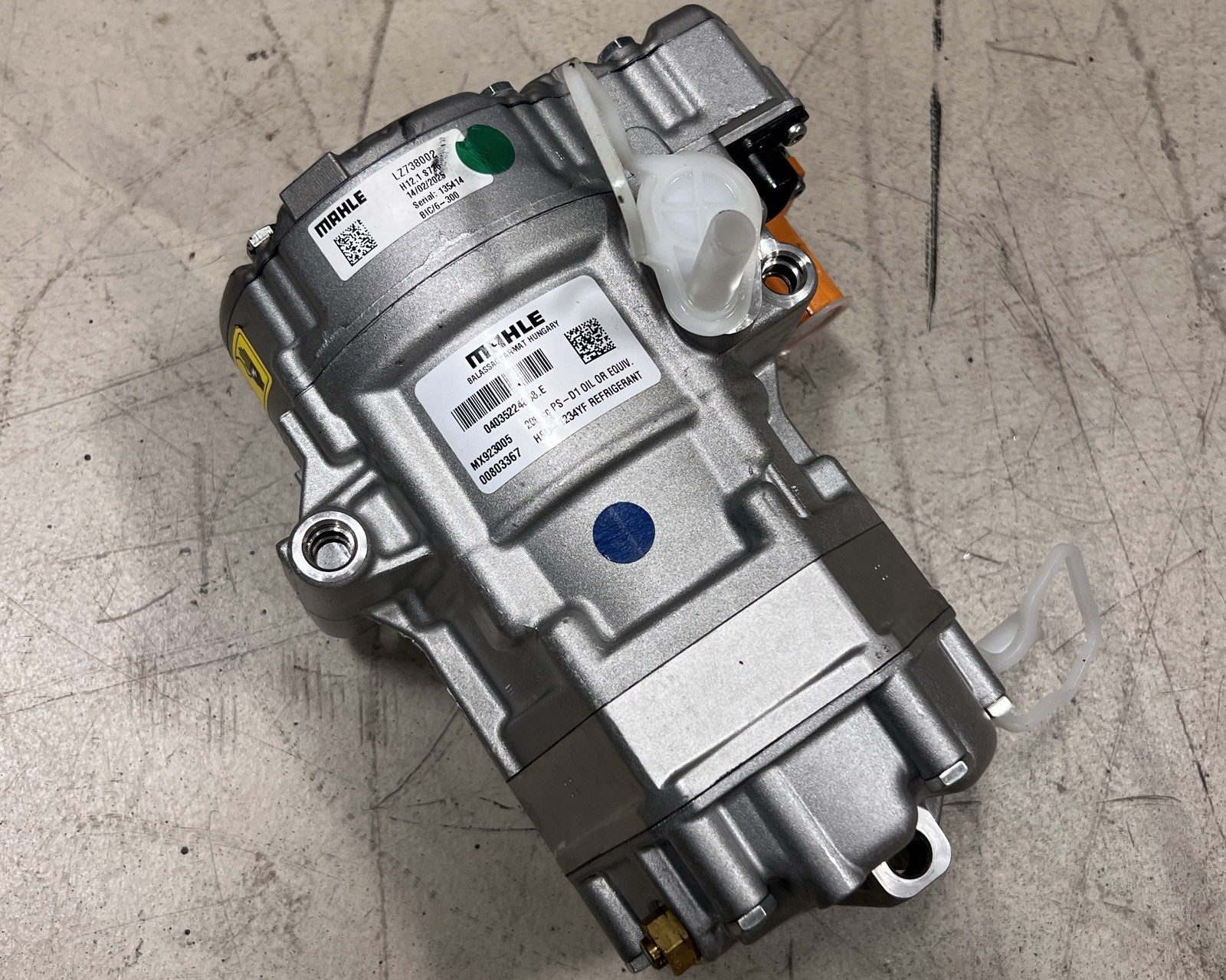 Ferrari 296 Compressor with bracket P/N 00803367
