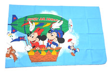 NEW SET OF 2 MICKEY MOUSE STANDARD PILLOW CASES 20" X 30"