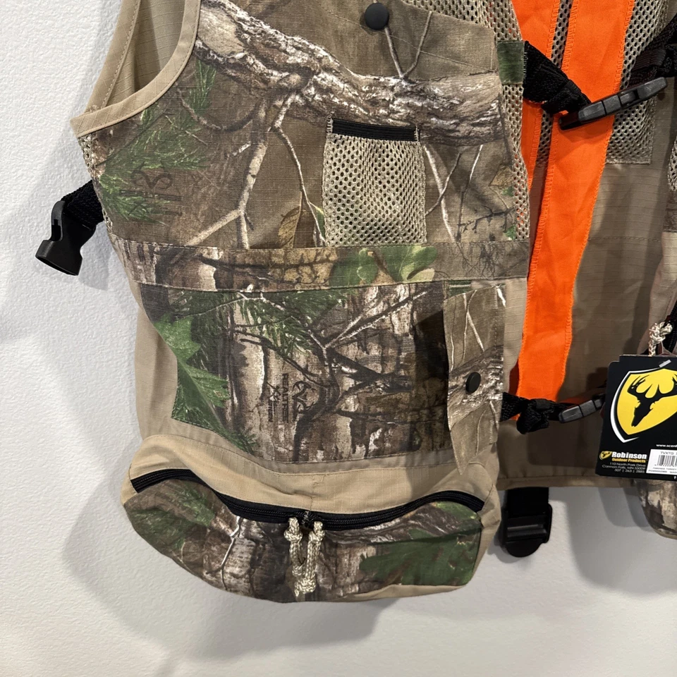 Chaleco de pavo antorchado ScentBlocker, verde, X-grande/2X-grande Foto 3 de 4