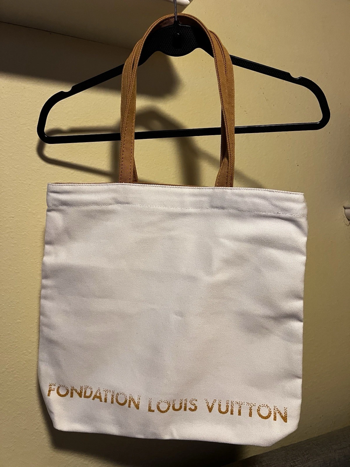 LOUIS VUITTON（LV） Borsa a tracolla esclusiva Louis Vuitton Fondation tela bianca esclusiva nuova