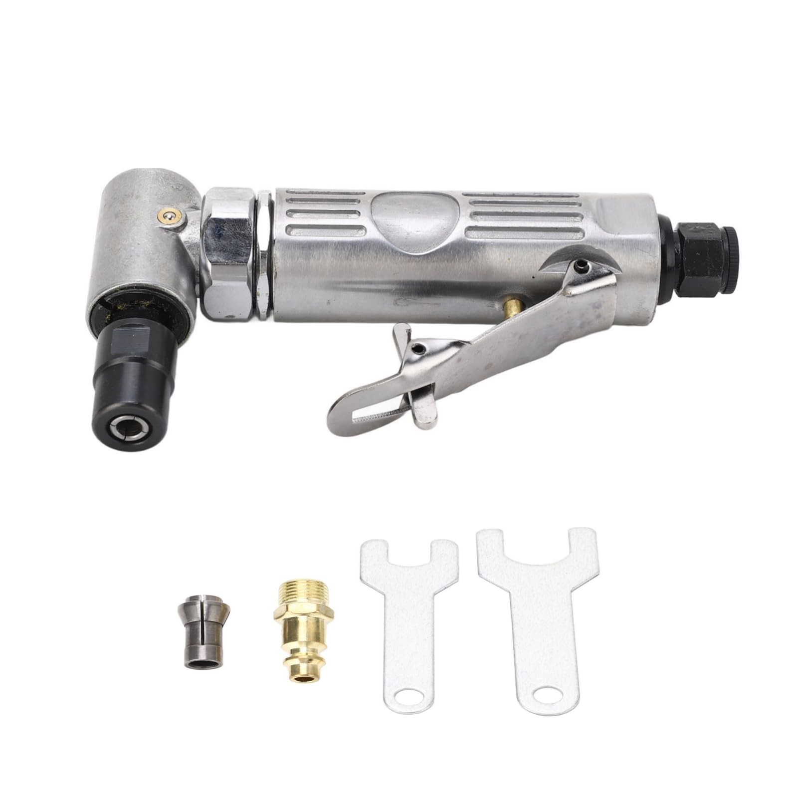 Angle Air Die Grinder, Right Angle Grinder 90° 20000RPM, Pneumatic Bearing Ad...