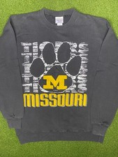 1983 Missouri Tigers - Vintage College Crewneck Sweatshirt Large 