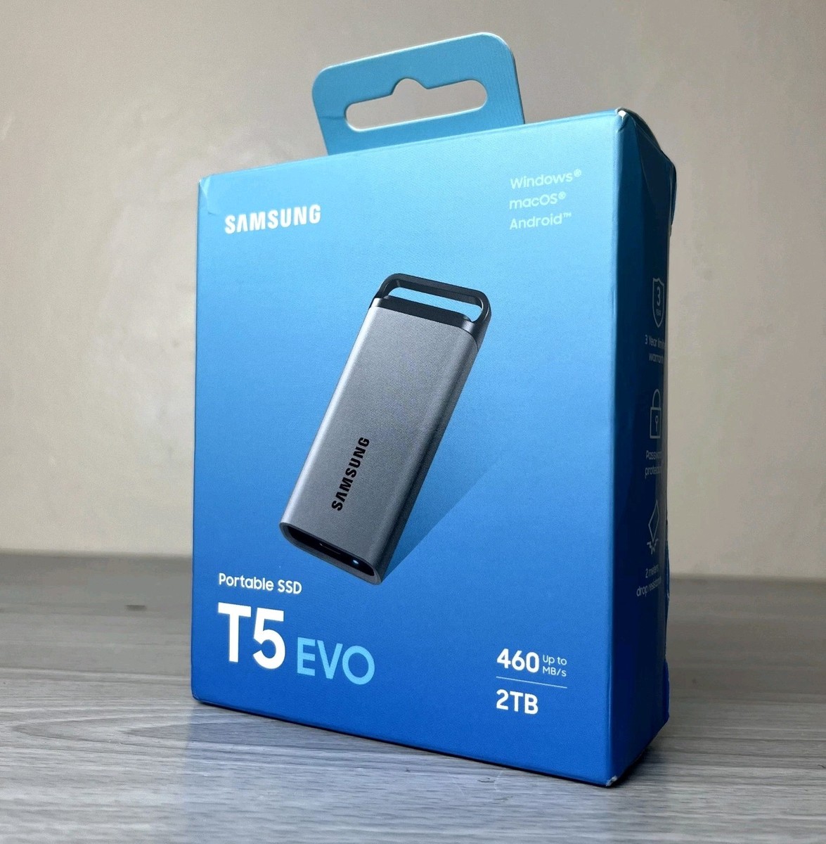 SAMSUNG T5 EVO Portable SSD 2TB USB 3.2 External SSD Drive | eBay
