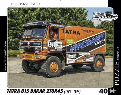 Puzzle TRUCK 42 - Tatra 815 Dakar 2T0R45 (1982 - 1997) - 40 Teile