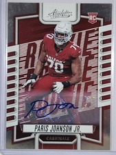 2023 Panini Absolute - Rookies  #147 Paris Johnson JR. Signed AUTOGRAPH 🔥