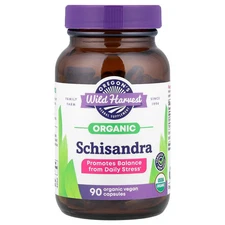 Oregon s Wild Harvest Schisandra 90 Vegetarian Capsules Dairy-Free, Gluten-Free,