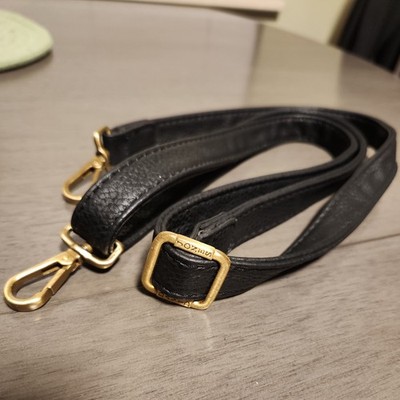 David Jones Replacement Strap for Cross Body Bag, pebble leather 50''+ 