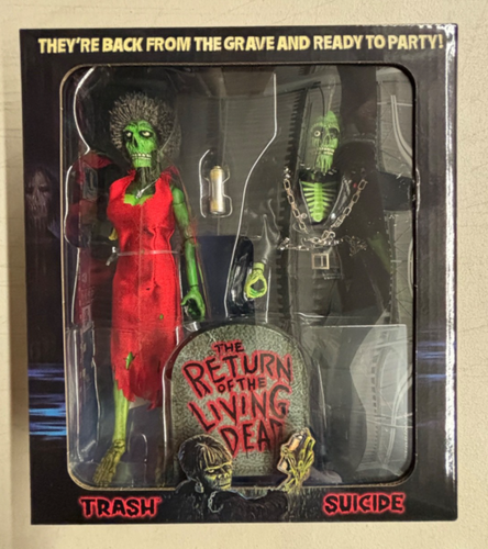 NECA The Return of the Living Dead Trash & Suicide 2-Pack 8 figures NEW IN HAND