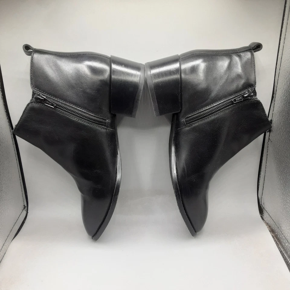 Botín Seychelles On Stage Mujer 8.5M Cuero Negro Tobillo A210 Foto 3 de 4