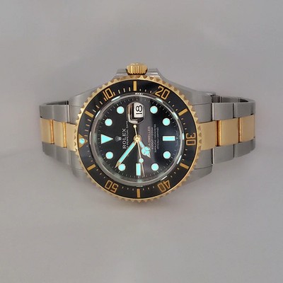 2022 Rolex Sea-Dweller 43mm 126603 Black Ceramic Yellow Gold/Steel