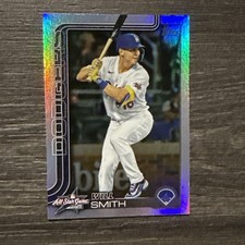 2025 Topps Update - WILL SMITH All Star Game Rainbow Foil Dodgers World Series 
