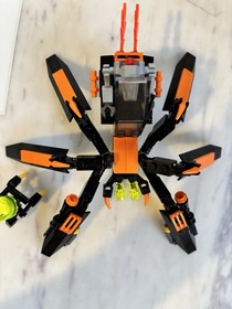 Lego 8112 Exo-Force BATTLE ARACHNOID  100% Complete w/ New Sticker Sheet