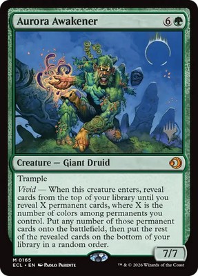MTG AURORA AWAKENER EXC - AURORA WECKER 165 - ECL - MAGIC PP