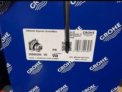1PC GROHE29124000 concealed shower set square shower setconstant temperature set