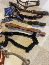 Western Riding Job Lot 9 Curb Straps Bit Hobbles Reinsman Wildhorn Martin +More