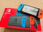 NINTENDO SWITCH CONSOLE (HAC-001) 2 Games+All Accessories +Carry Case. Boxed /UK