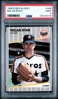 1989 FLEER  GLOSSY NOLAN RYAN #368 * ASTROS * HOF * MINT PSA 9 *