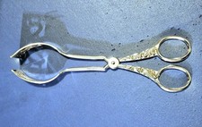 Antike Kuchenzange Servierzange, Gebäckzange WMF versilbert 16cm Länge