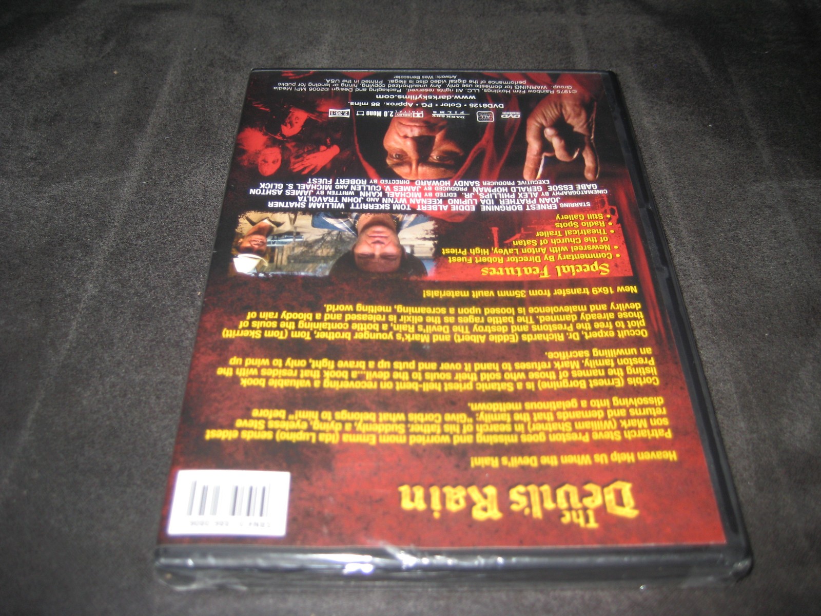 THE DEVIL'S RAIN (DVD 1975 - 2006) BRAND NEW - PG - WS - HORROR - SUPERNATURAL