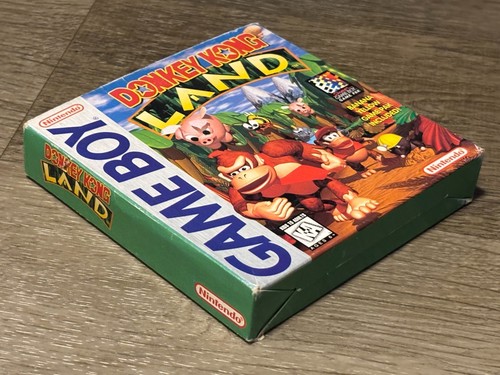 Donkey Kong Land Nintendo Game Boy *Caja + Solo Manual* Sin Juego - Imagen 5 de 10