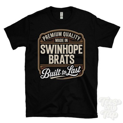 MADE IN SWINHOPE GÖREN PREMIUM QUALITÄT LANGLEBIG GEBAUT T-SHIRT England